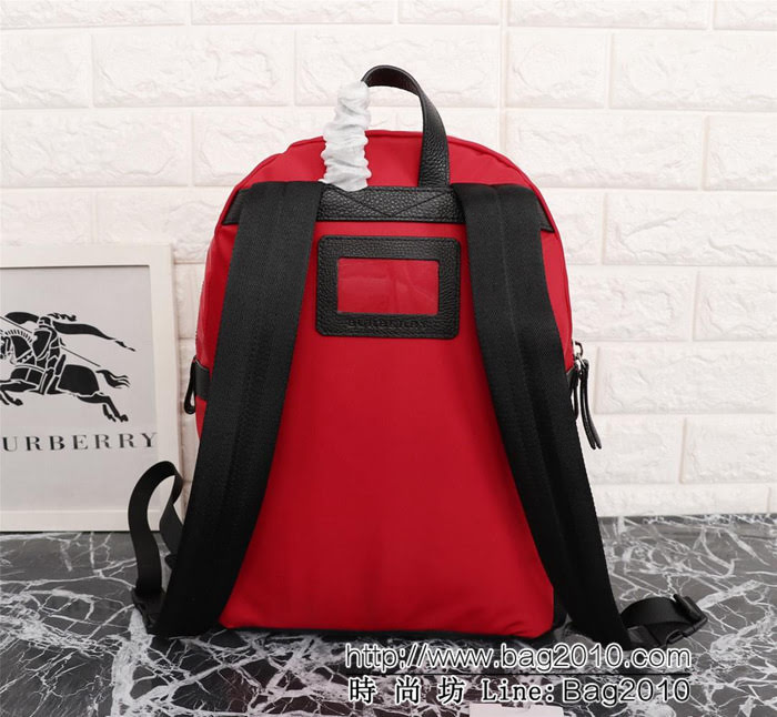 BURBERRY巴寶莉 新款 皇冠勳章裝飾 雙肩背包 流水線最新訂單 旅遊必備品 3681  Bhq1072